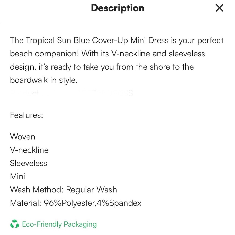 Teal Sleeveless Textured Dress - Picture 3 of 4